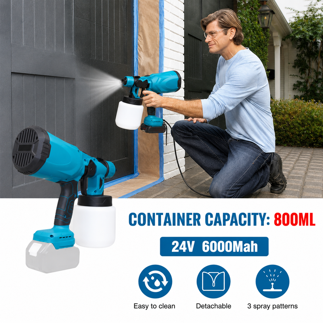 Portable Electric Paint Sprayer System
