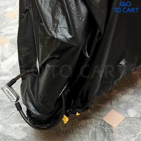 Waterproof Bike Top Cover with anti-theft Feature